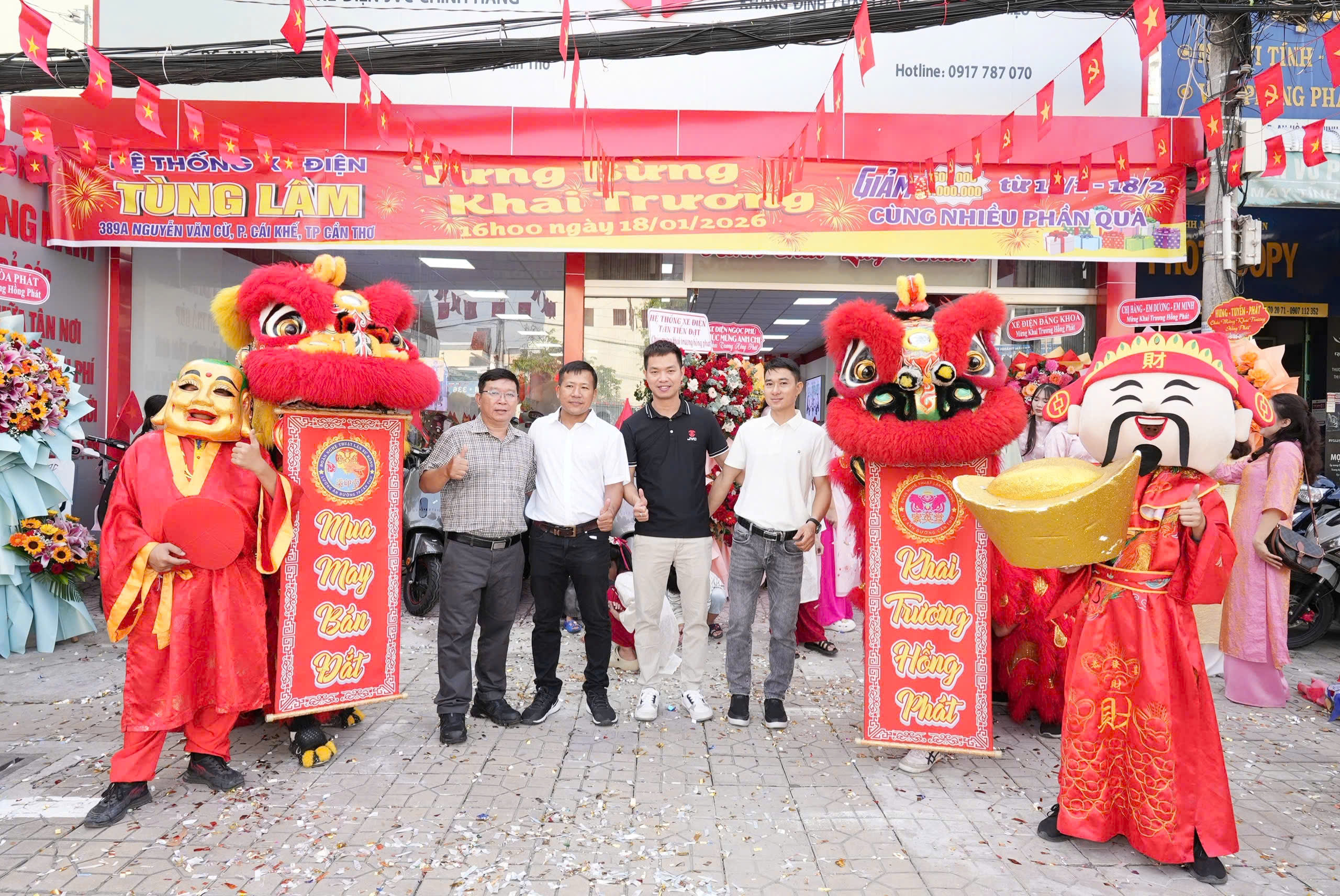 Khai trương Showroom JVC Tùng Lâm tại Cần Thơ