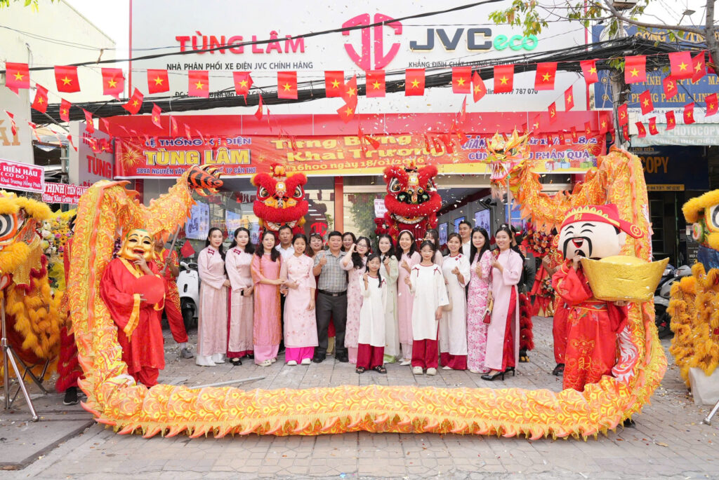 Tưng bừng khai trương Showroom JVC chính hãng Tùng Lâm tại Cần Thơ