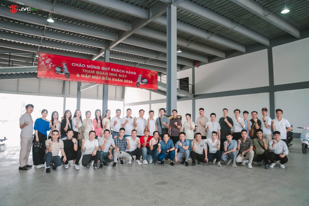 Gặp mặt đầu xuân 2026: Tham quan nhà máy & trải nghiệm xe điện mới nhất tại JVC