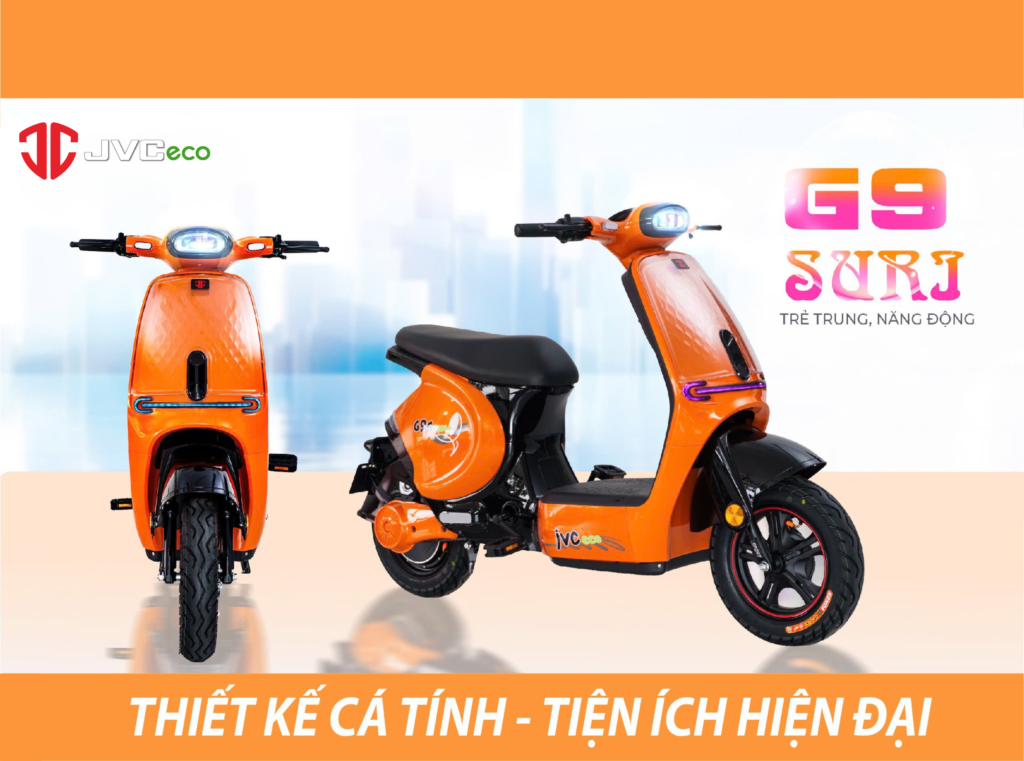 JVC G9 Suri - Mẫu xe điện "gây sốt" trong cộng đồng học sinh và giới trẻ