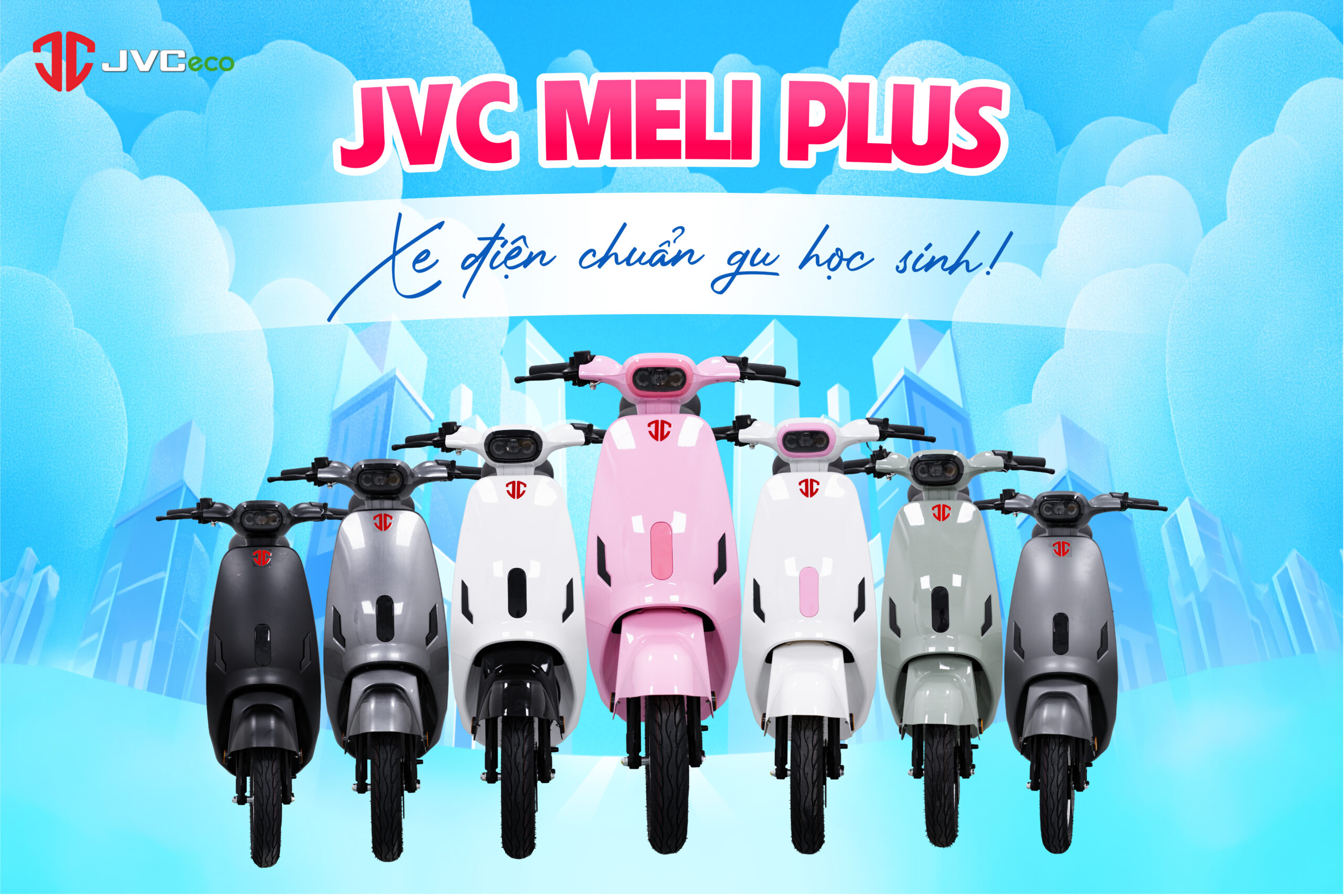 Xe điện JVC Meli Plus