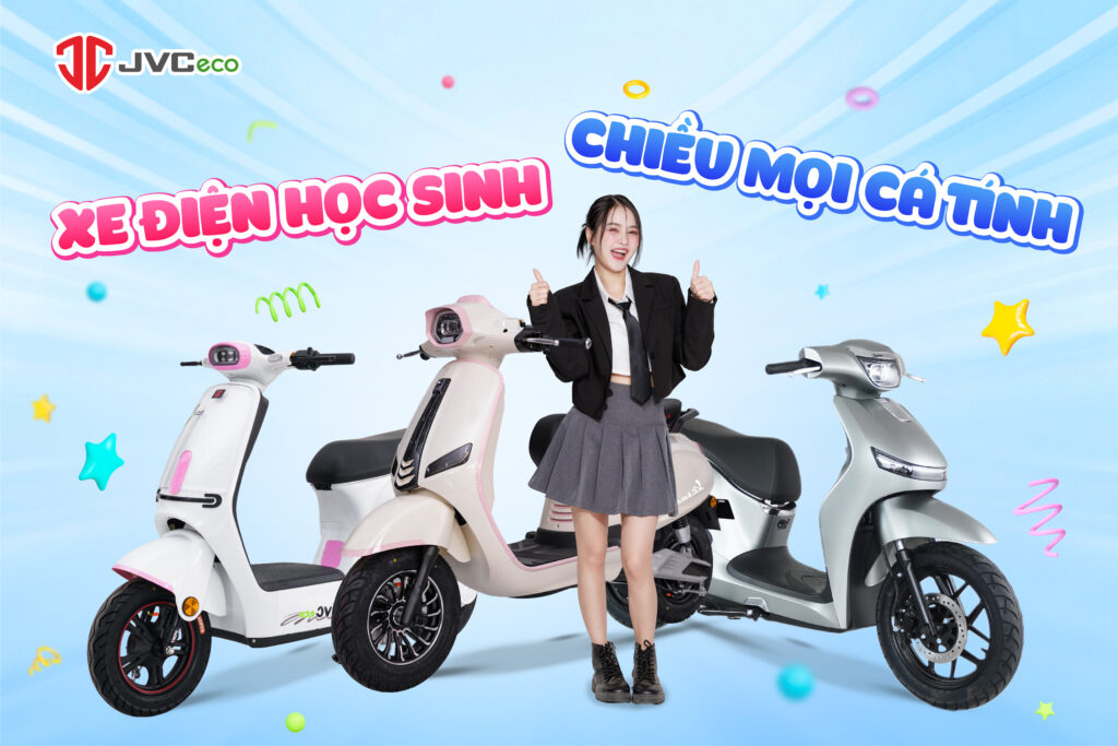 Điểm danh top 5 sản phẩm xe điện JVC hot nhất nửa đầu năm 2026 Điểm danh top 5 sản phẩm xe điện JVC hot nhất nửa đầu năm 2026