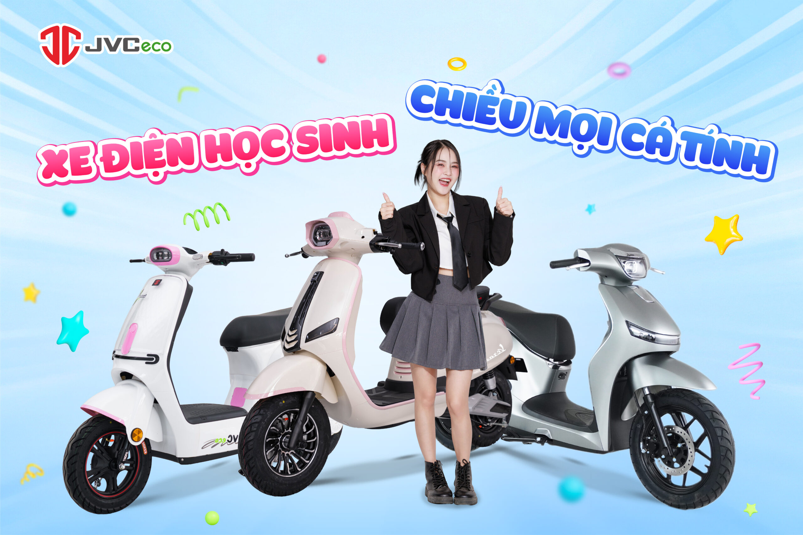 Điểm danh top 5 sản phẩm xe điện JVC hot nhất nửa đầu năm 2026
